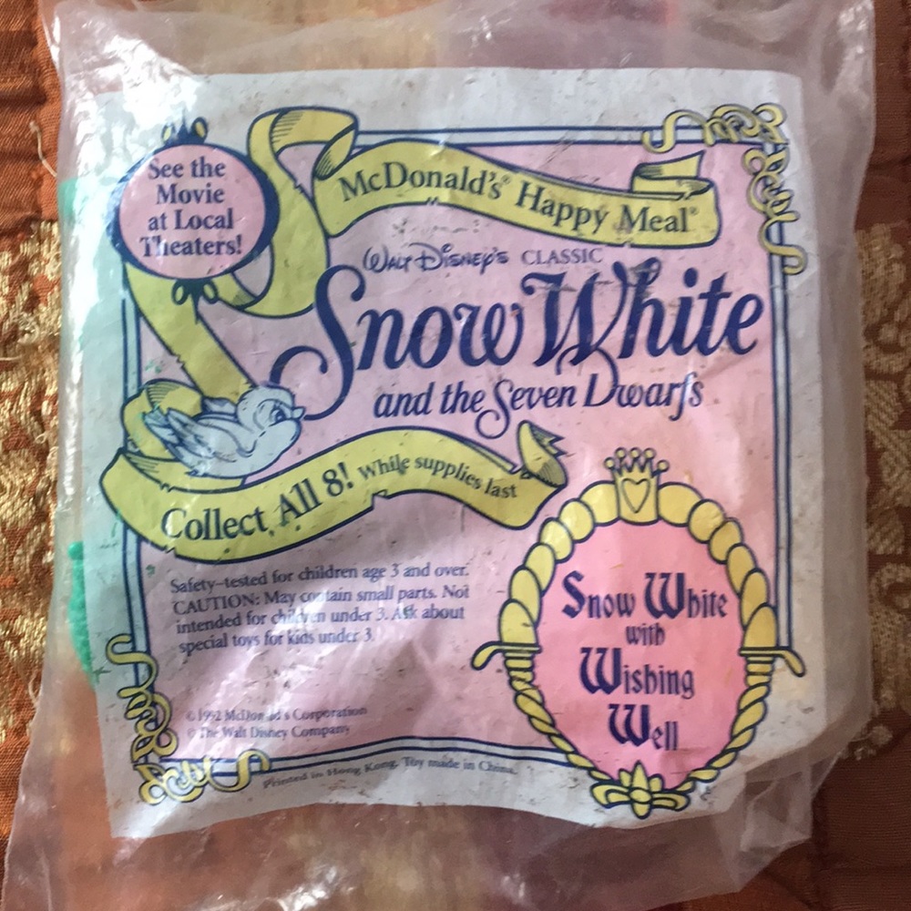 Happy Meal Snow White Collectable